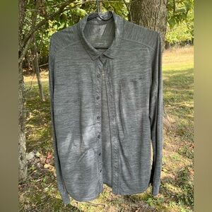 Men’s smartwool button down long sleeve